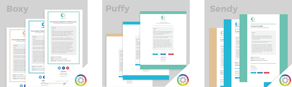 Les templates pour personnaliser les emails automatiques