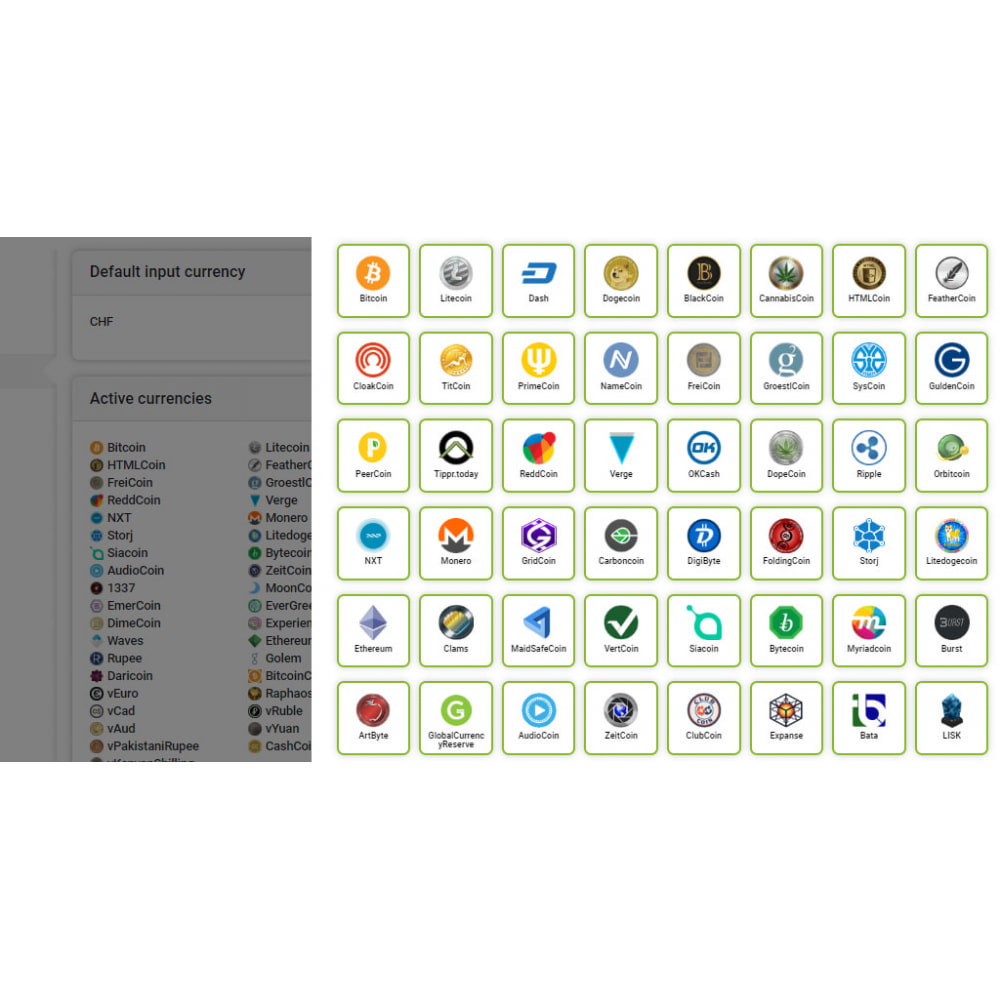 Payment plugin for Crypto incl. Fiat Bank transfers