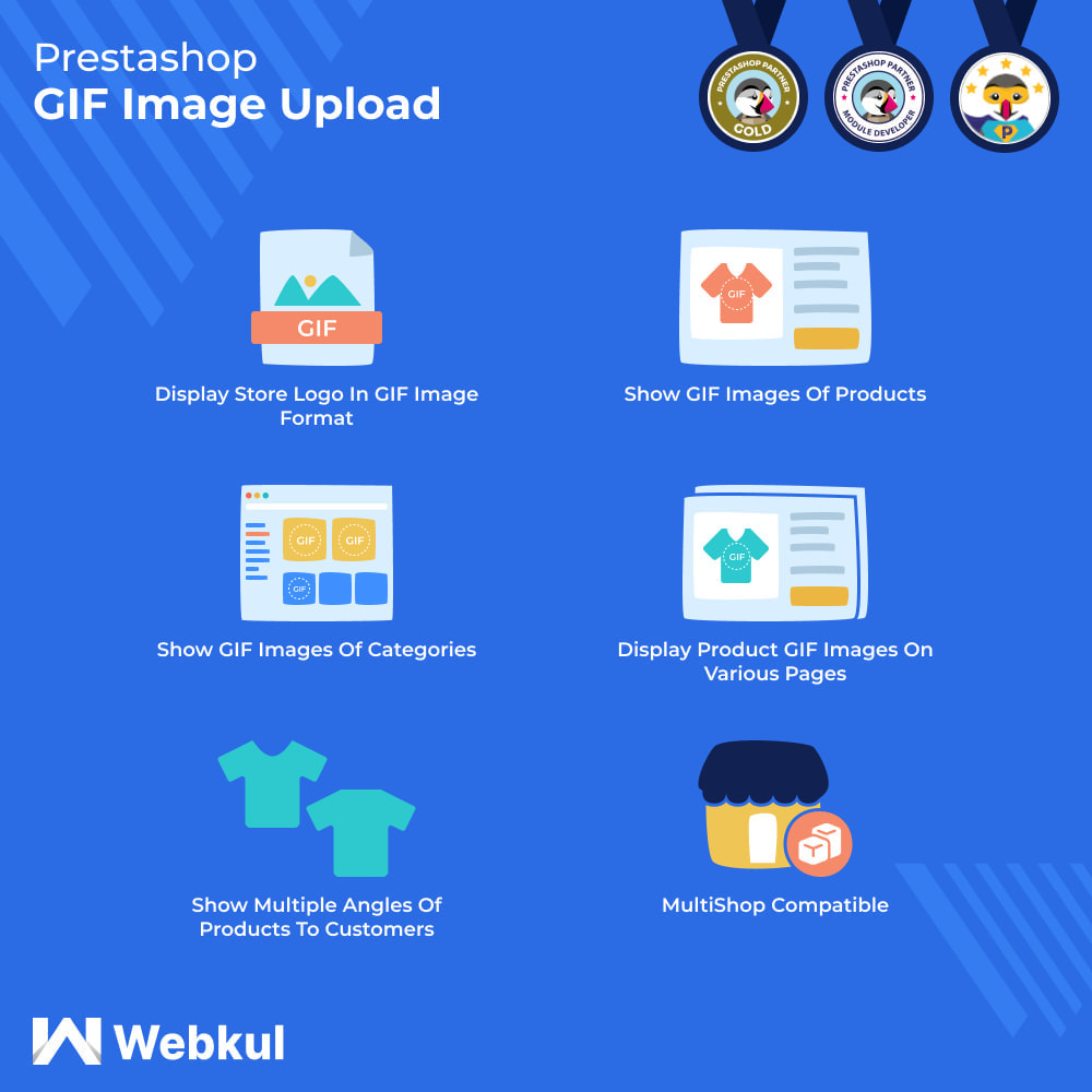GIF Image - Add GIF Image for Products and Store Logo