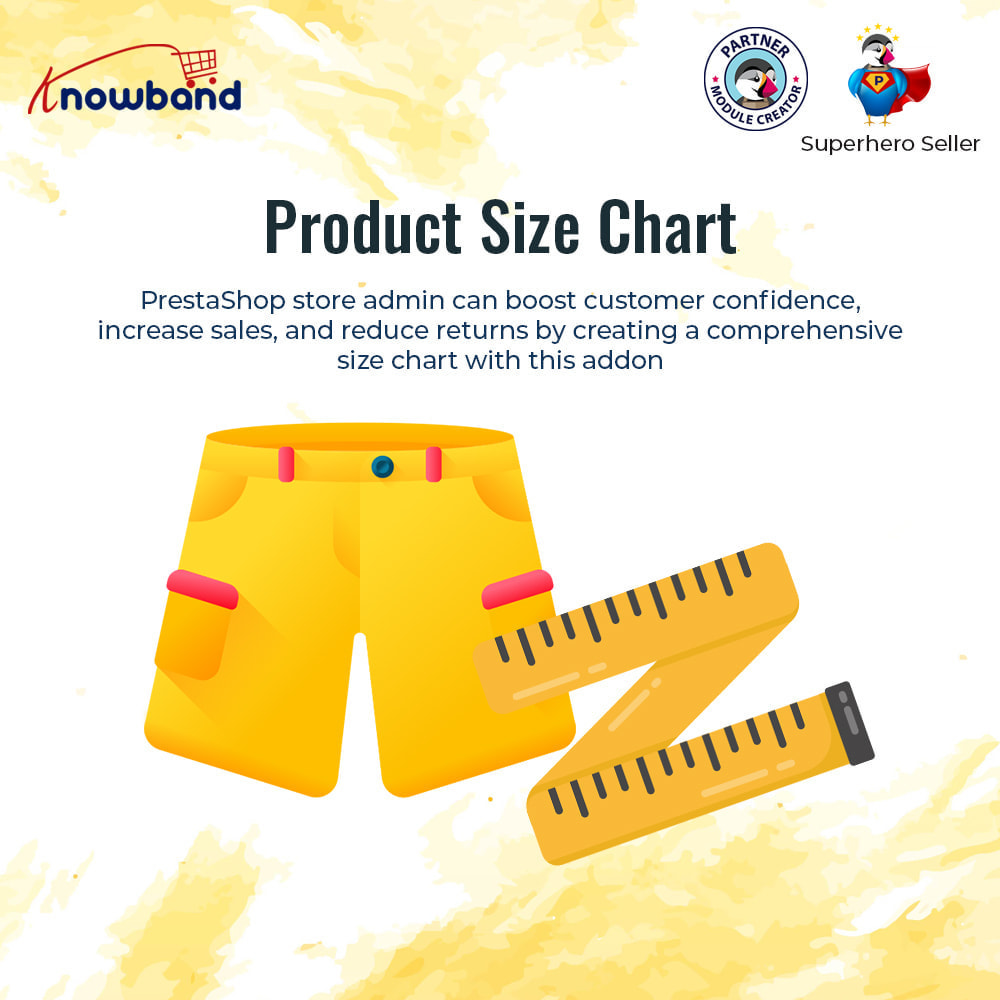 Product size chart