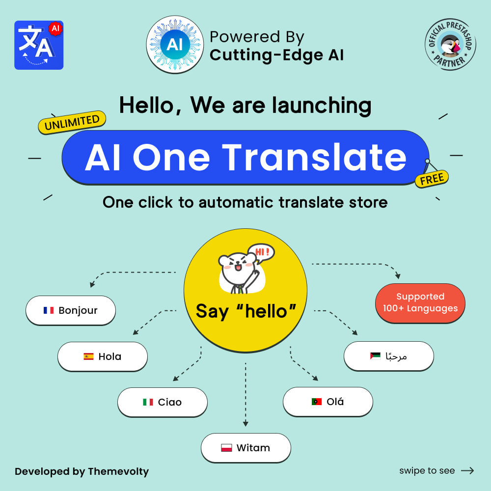 Translate Automatic AI One Translation Free & Unlimited