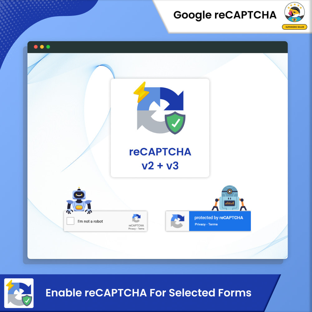Google reCAPTCHA V3- Spam Protector & Block Robot Email