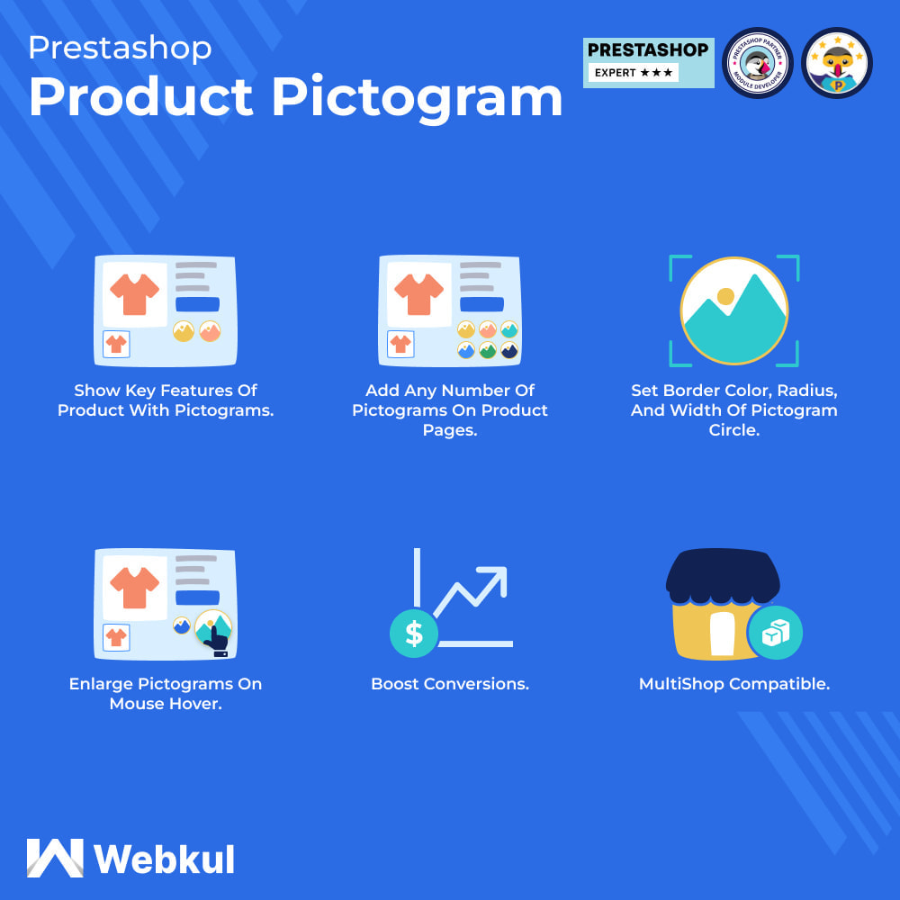 Add Icon/Image for Features | Product Pictogram