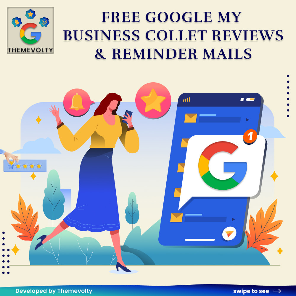 Free Google My Business Collect Reviews & Reminder Mails