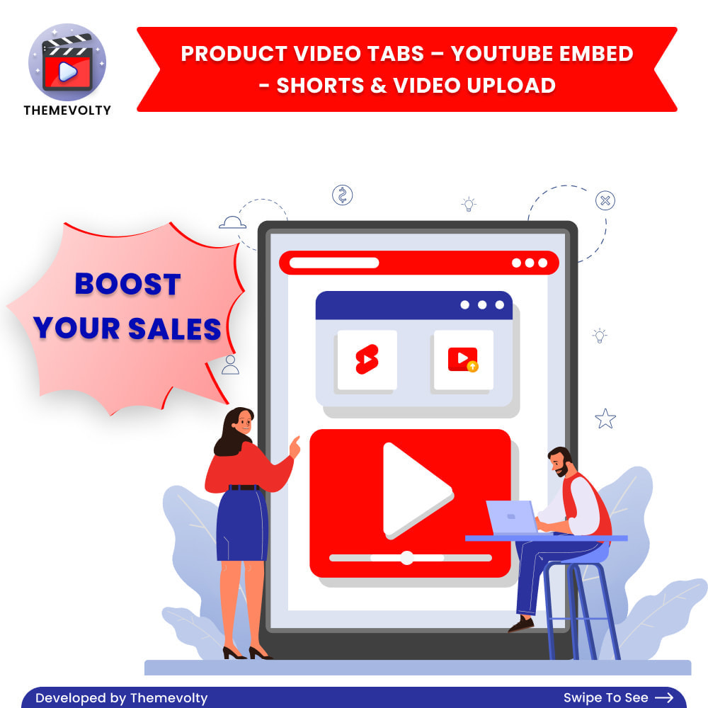 Product Video Tabs – YouTube Embed - Shorts & Video