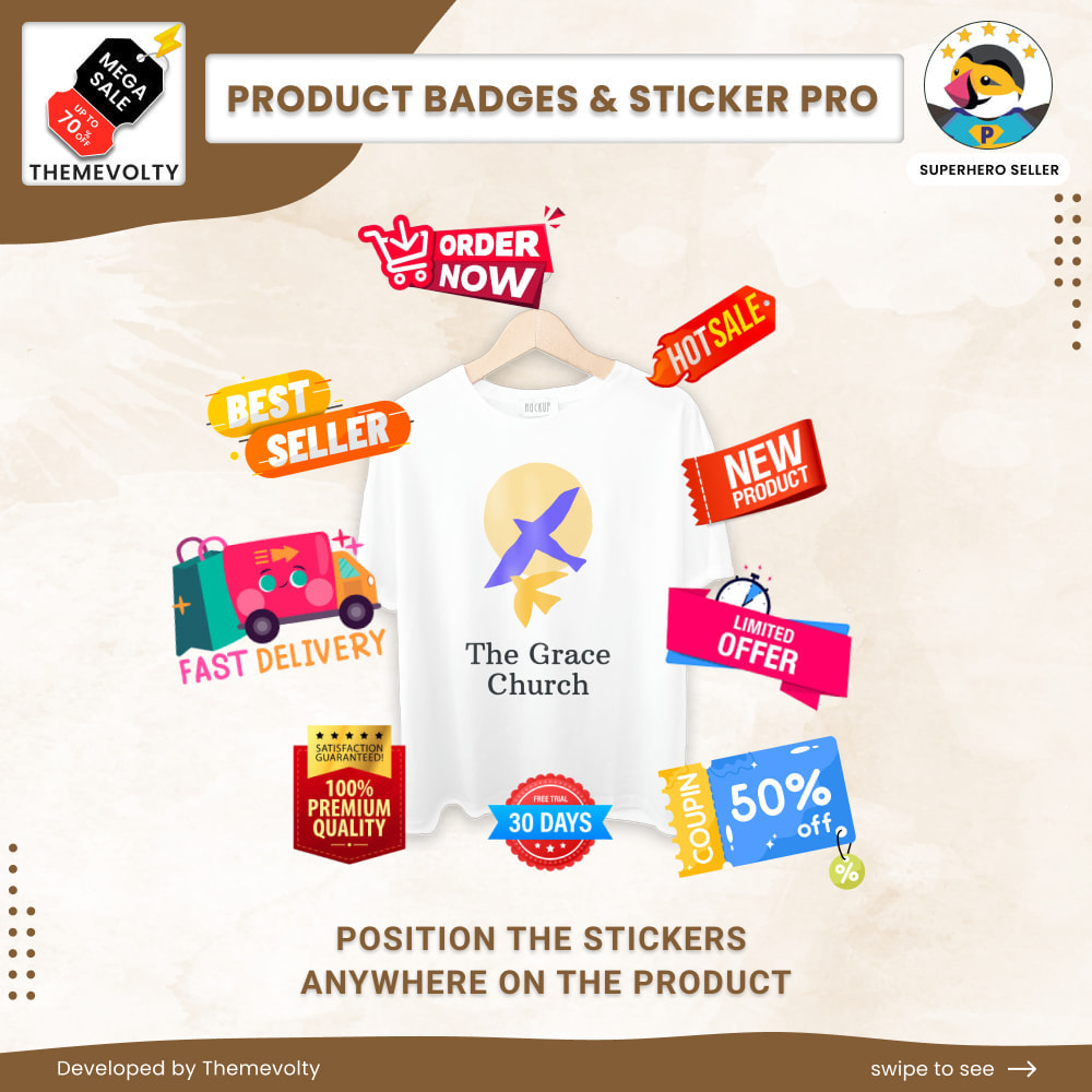 Product Labels Deal and Stickers Offer PRO