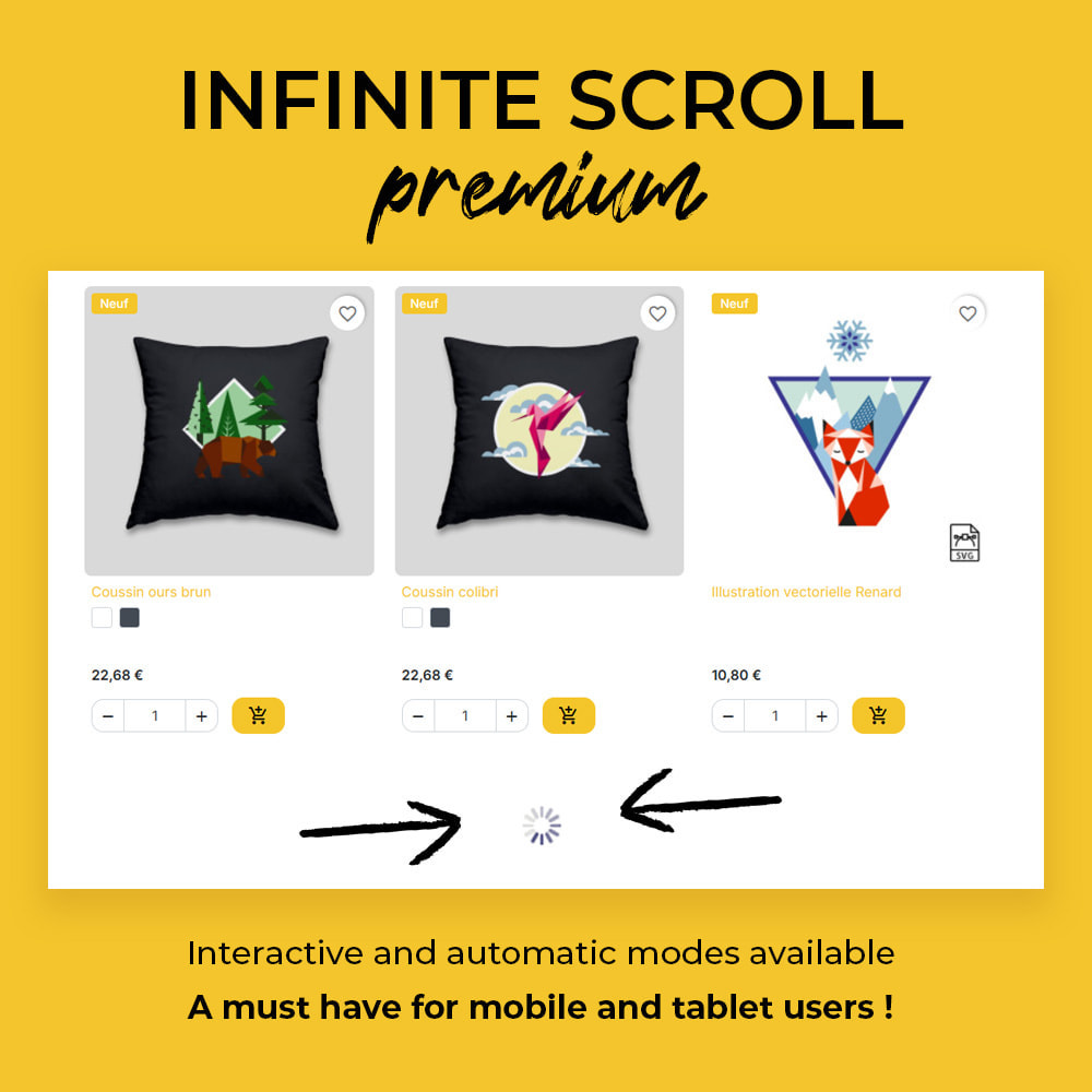Infinite Scroll Premium