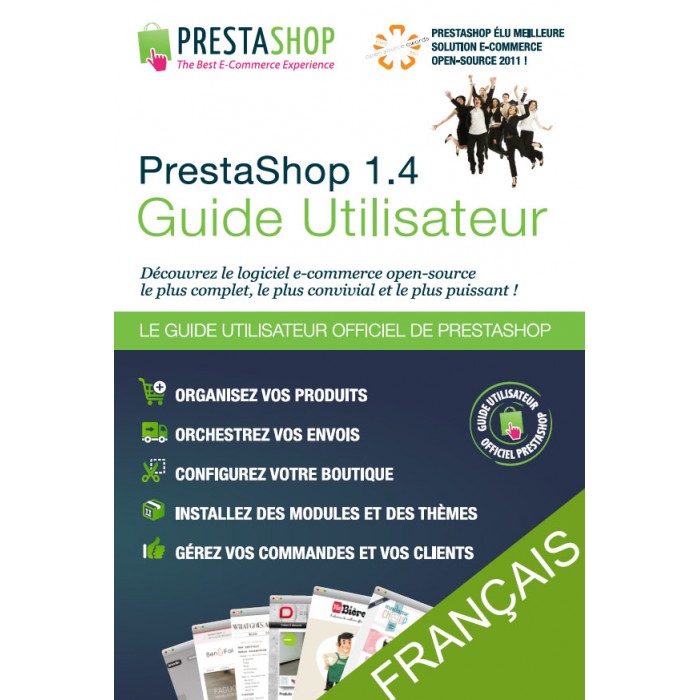 Guide utilisateur de PrestaShop 1.4 - PDF en français, anglais et espagnol